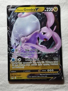Hisuian Goodra V 135/196 Ultra Rare - Lost Origin - Pokemon TCG - Mint Condition - Picture 1 of 2