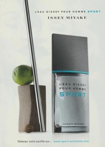 Publicité papier - advertising paper - L'Eau d'Issey Sport d'Issey Miyaké - Imagen 1 de 1