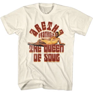 Aretha Franklin Lounging Herren T-Shirt The Queen Of Soul Music Merch - Bild 1 von 5
