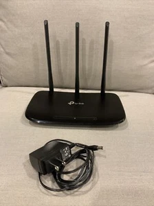TP Link TL-WR940N W450Mbps Wireless N Router Internet Black - Picture 1 of 8