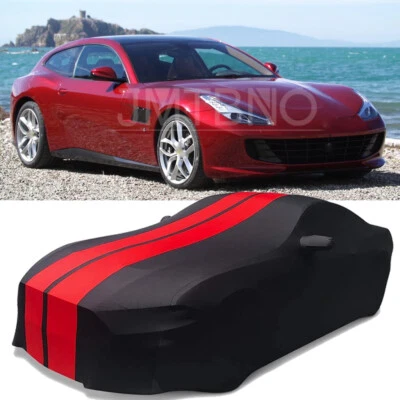 Protector antiarañazos antipolvo elástico satinado para cubierta de coche interior para Ferrari GTC4Lusso T Foto 1 de 4
