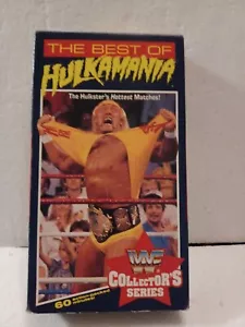 WWF Hulkamania The Best Of Hulk Hogan Coliseum Home Video VHS Cassette Tape - Picture 1 of 3