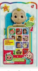 Cocomelon JJ’s First Learning Phone with Lights Sounds Music Toddler Toy New - Picture 1 of 2