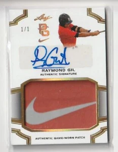 Raymond Gil True #1/1 Auto RC Nike Swoosh 2016 perfektes Spiel - Bud - Bild 1 von 2