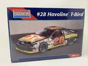 1995 Monogram #28 Havoline T-Bird Scala 1:24 Kit 2 Modello Plastica 2430 - Foto 1 di 7