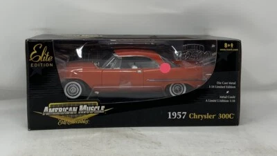 1:18 1957 ERTL AMERICAN MUSCLE “ELITE EDITION” CHRYSLER 300C LIMITED EDT NIB - Image 1 of 4