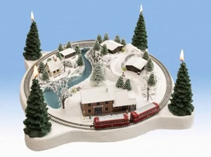 NOCH 88063 - Z Adventskranz “Winterzauber”, mit Märklin Gleisen - Neu - Bild 1 von 1