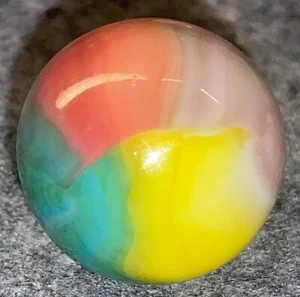 😎 “Parrot” Vintage Vitro “Shooter” Marble-.89 Mint Display Ready #2💥 - Picture 1 of 6