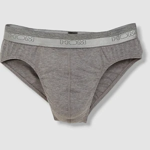 HOM Underwear Men Gray Cotton Modal HO1 Mini Brief Stretch Underwear Size L - Picture 1 of 2