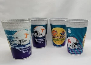 1998 Nebraska Cornhuskers vs Tennessee Vols Orange Bowl Stadium Cup Lot Of 4 - Picture 1 of 5