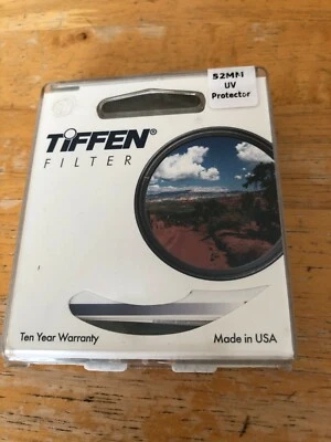 Tiffen 52mm UV Protector Filter 52UVP - Image 1 of 2