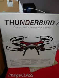 Thunderbird 2 Quadcoptor Drone With Wi-Fi Camera RED 2.4GHz Remote Control New - Picture 1 of 3
