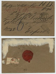 119314 - Prusia - Vorphila - recibo - Berlín a Erfurt - Imagen 1 de 1
