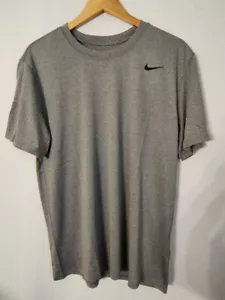 Nike Legend 2.0 T-Shirt Uomo Allenamento a Secco Taglia Large 718833-091 Carbon Heather - Foto 1 di 2