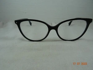 Fendi Occhiali Plastica Nera VEU15BCAUJ FF0351 807 140 Made in Italy - Foto 1 di 16
