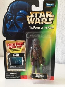 CHEWBACCA AS BOUSHH'S BOUNTY WITH BOWCASTER - STAR WARS - POTF - 1998 - ¡NUEVA! - Imagen 1 de 2