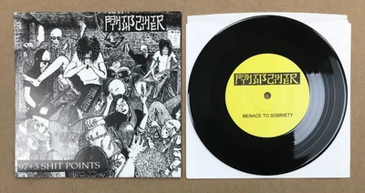 BATHTUB SHITTER - 97+3 Shit Points 7" ep 2000 hardcore punk grindcore only 500 - Imagem 1 de 4