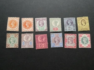 GB 1887 SATZ ZU 1/- POSTFRISCH (9d & 10d postfrisch) - Bild 1 von 6
