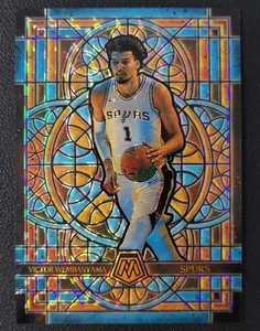 2024-25 Panini Mosaic Victor Wembanyama Stained Glass Case Hit SSP Chaser Pack - Picture 1 of 2