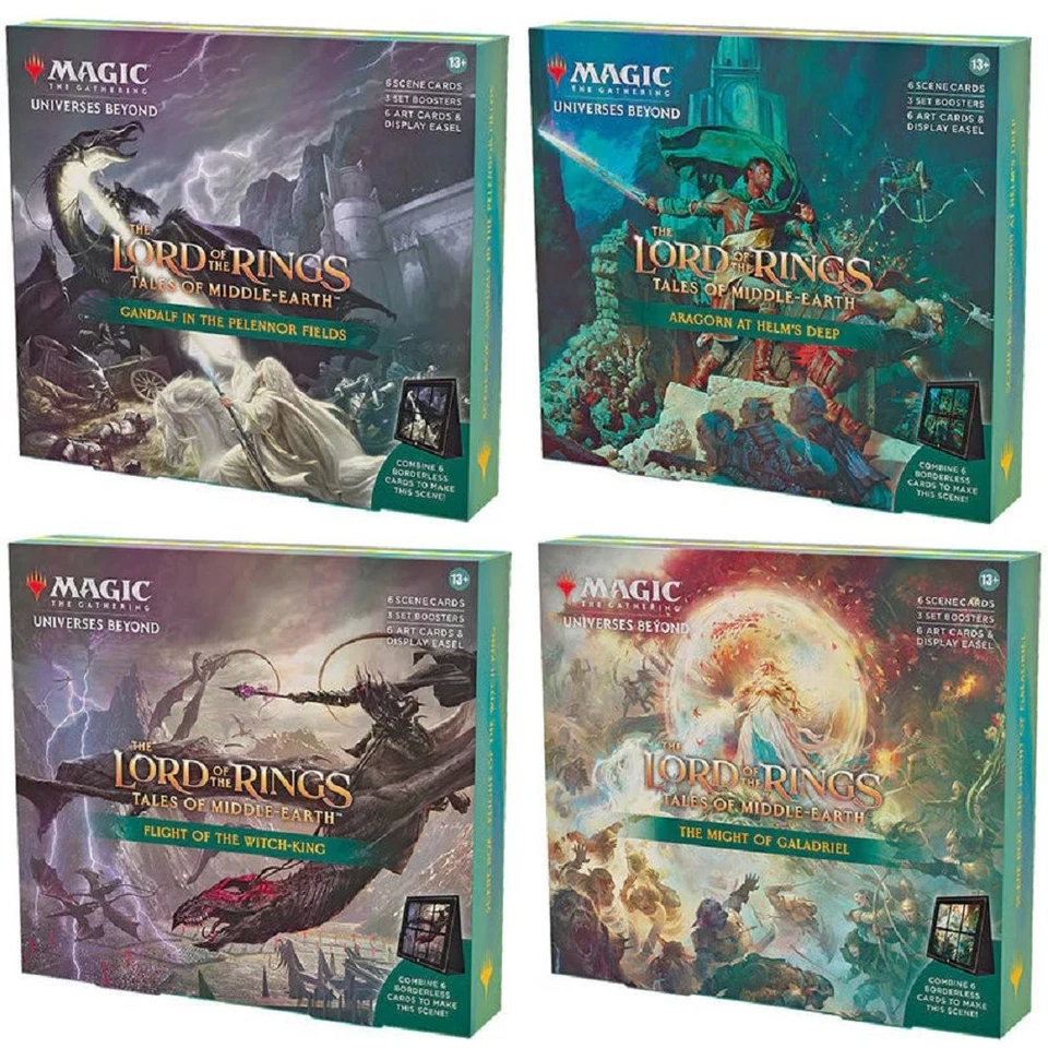 Magic the Gathering: Lord of the Rings Tales of Middle-earth Scene Boxes (Set-of - Image 1 of 1