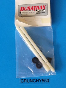 Duratrax DTXC2608 Body Post Kit 4.5" White Nylon Vintage RC - Picture 1 of 3