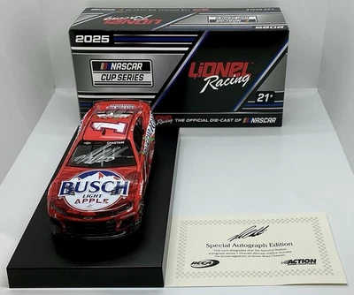 2025 1/24 #1 Ross Chastain Busch Light Apple AUTO  Chevrolet - 1 of 120 SD SHIP - Image 1 of 4