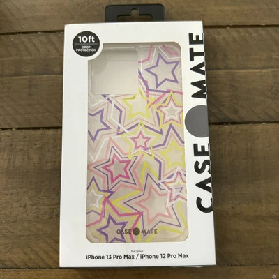Case Mate iPhone 13/12 Pro Max Case Multicolor Stars New In Box - Image 1 of 4