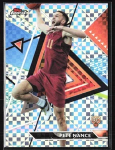 Refractor de tablero de ajedrez poco común Topps Pete Nance RC Cleveland 2024-25 - Imagen 1 de 2