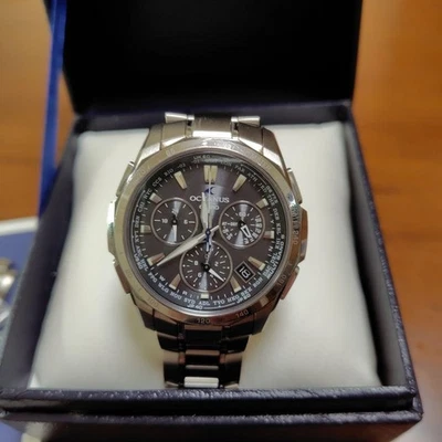 CASIO OCW-S1000 OCEANUS Manta Solar Radio Men's Wrist Watch from Japan 2007 JPN! - image 1 of 4