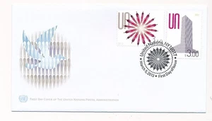 D114165 Buildings Architecture FDC United Nations New York Bureau 2013 - Picture 1 of 1