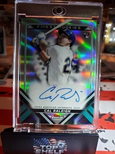 2022 Finest Cal Raleigh Rookies Design Variation Auto RC #FRDA-CR Mariners - Picture 1 of 8