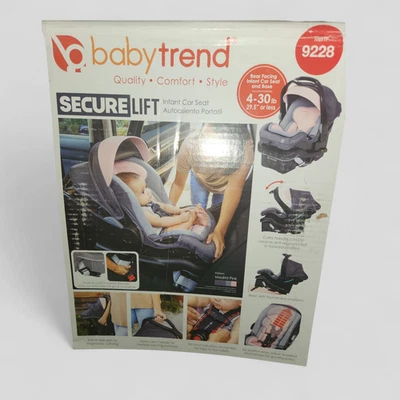 Asiento de coche elevador seguro baby trend Foto 1 de 4