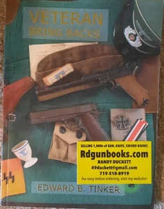 Veteran Bring Backs Vol 1 By Tinker Guns Very interesting Gun Book History 's - Imagen 1 de 1