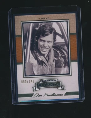DON PRUDHOMME 2013 PRESS PASS LEGENDS GOLD PARALLEL 069/149 #33 - Image 1 of 2
