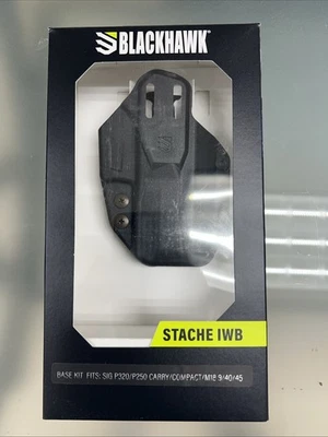 Blackhawk 416066BK: Stache Iwb Holster Sig P320 Comp Base Kit Bk... - Image 1 of 4