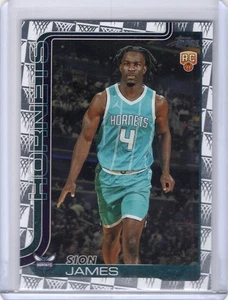 SION JAMES 2025-26 Topps SEASON TIP OFF ROOKIE CARD #233 - HORNETS - Bild 1 von 1