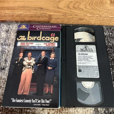 The Birdcage VHS 1996 Robin Williams **Buy 2 Get 1 Free** - Image 1 of 2