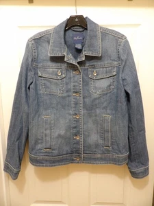 Faconnable Womens Denim Jacket: Designed in France; Blue Jean, Size M - Picture 1 of 8