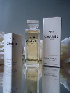 CHANEL No5 ELIXIR SENSUEL 50ml Fabulous Discontinued New Sealed Mint Cond; Box - Imagen 1 de 8