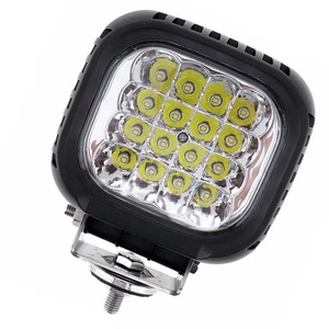 Car 1x 48w LED Working Light Spot Beam Pods Driving Lamp ATV SUV UTV Offroads Xy - Picture 1 of 5