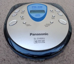 REPRODUCTOR DE CD PORTÁTIL PANASONIC SL-SV600J PROBADO FUNCIONANDO LIMPIO USADO - Imagen 1 de 4