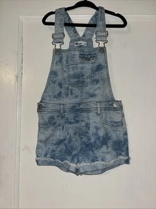 Epic Threads Girls Denim Bib Overalls Shortfalls Size 5 - Picture 1 of 6