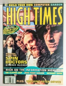 Vintage High Times Magazine October 1994 Spin Doctors Cover Cyber-Tech Issue  - Picture 1 of 3