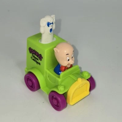 Vehículo McDonald's 1992 Porky Pig Ghost Catchers Quack Ups 2,75" Looney Tunes Foto 1 de 4