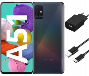 Samsung Galaxy A51 4/128GB A516B 5G Dual Sim Czarny | A- - Zdjęcie 1 z 5