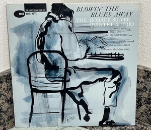 HORACE SILVER QUINTET Blowin The Blues Away BLP4017 RVG Mono LP Vinyl 1959 - EX - Picture 1 of 10