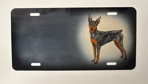 Miniature Pinscher Novelty License Plate - Picture 1 of 1