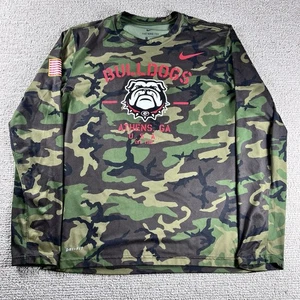 Nike Georgia Bulldogs Salute To Service Camo T-Shirt Men’s Size Medium - Picture 1 of 8