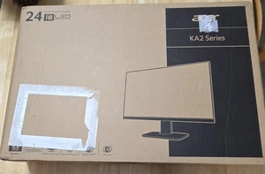 Acer KA242Y G0 Widescreen LCD Monitor 1ms 100 Hz - Brand New - Picture 1 of 2