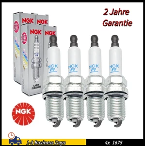 4x NGK Zündkerzen 1675 PFR7S8EG Für Audi A3 Q3 A5 TT Seat Exeo VW Passat Skoda - Bild 1 von 5